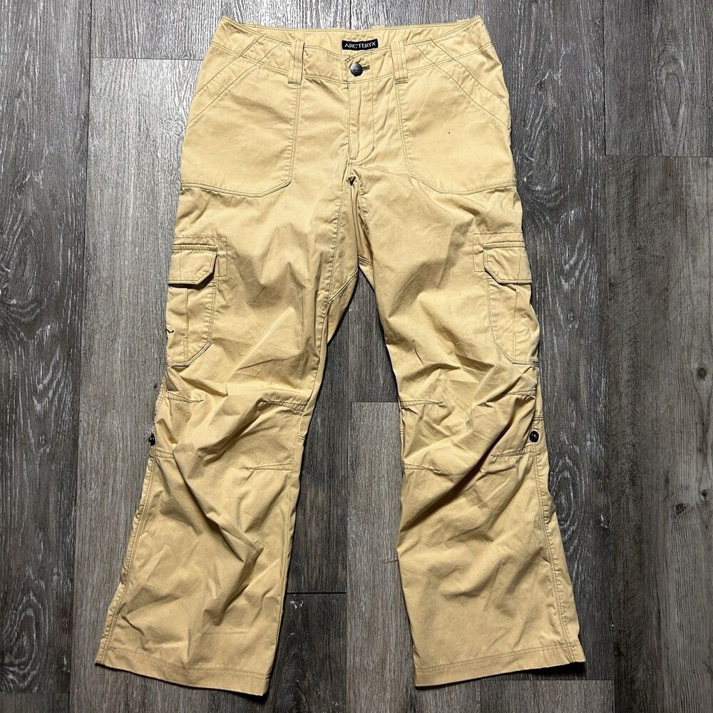Arc'teryx Women's Cargo Utility Hiking Pants Size 4 Closure Zip Pocket